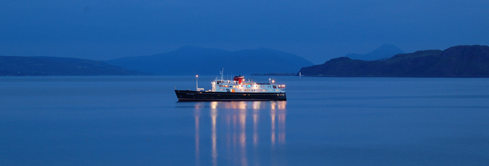 Photograph of a Hebridean Ship