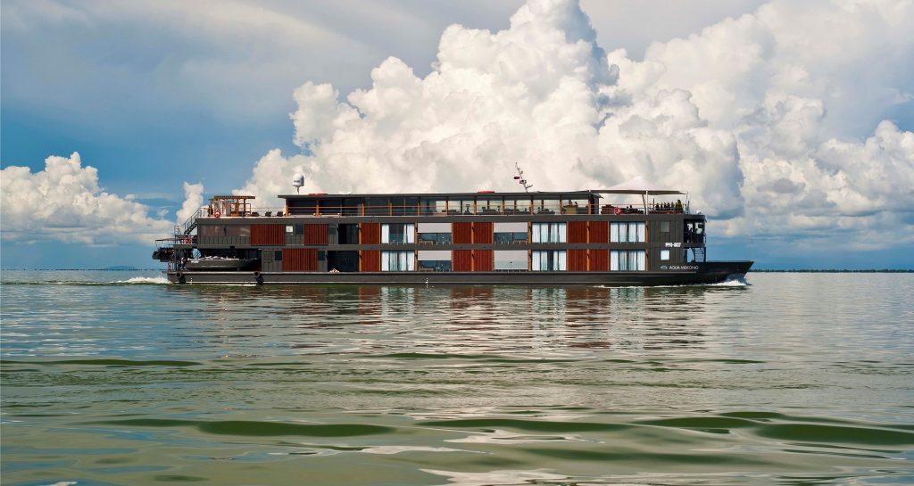 Photograph of Aqua Expeditions' ship Aqua Mekong