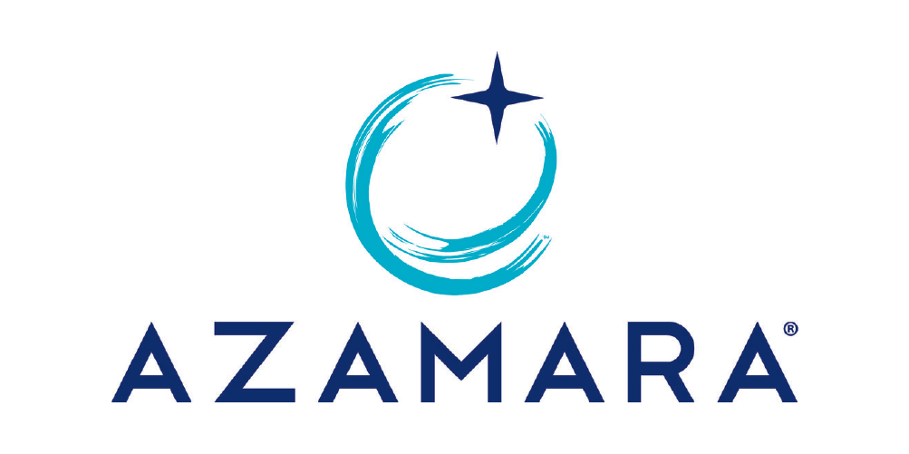 Azamara Logo with Blue Circle