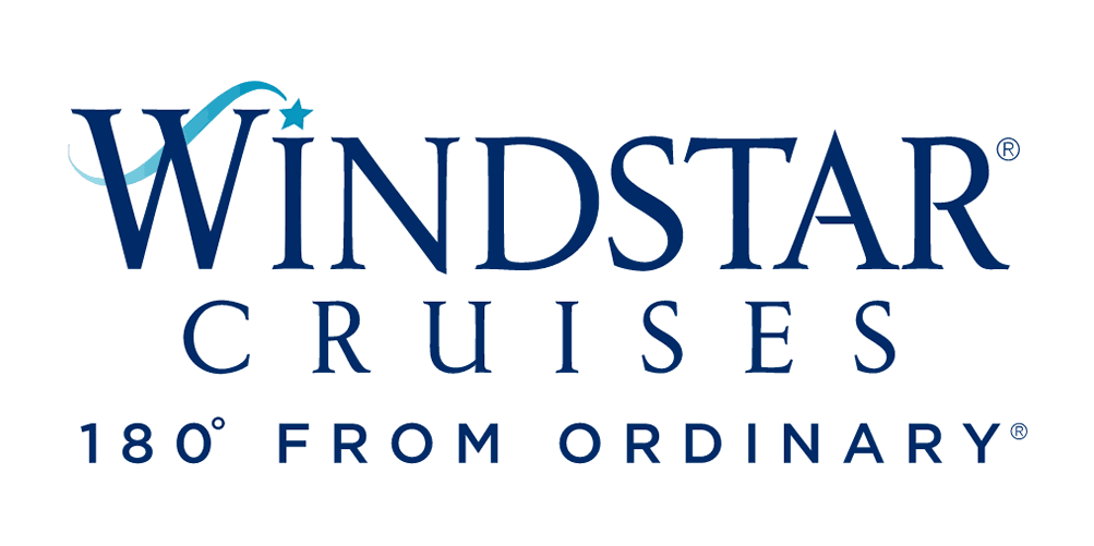Windstar Cruises 180 from ordinary logo