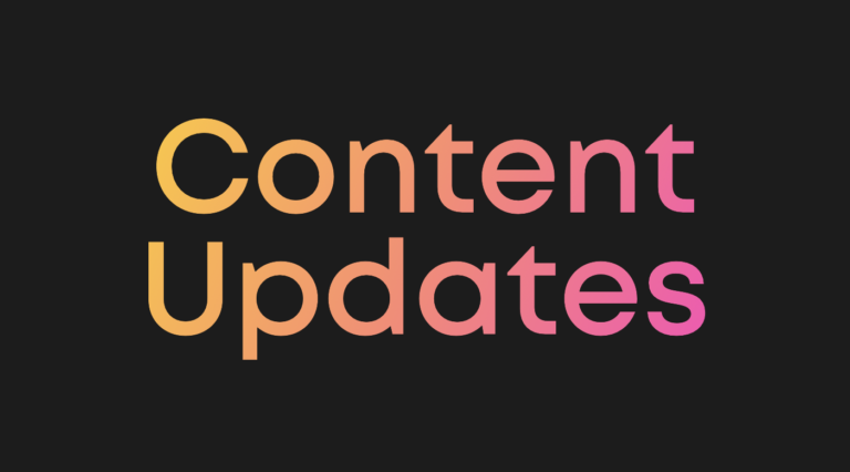 Content Updates Blog